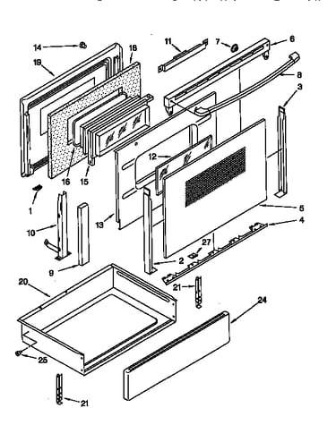 Door and drawer