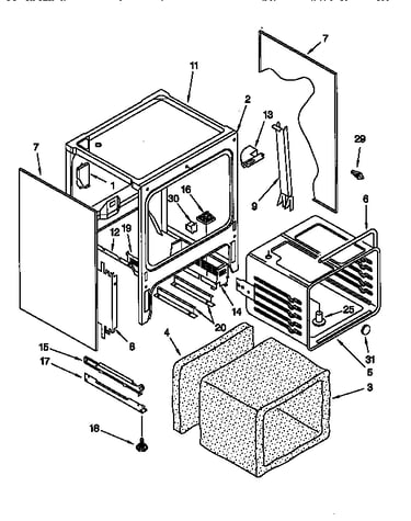 Oven chassis