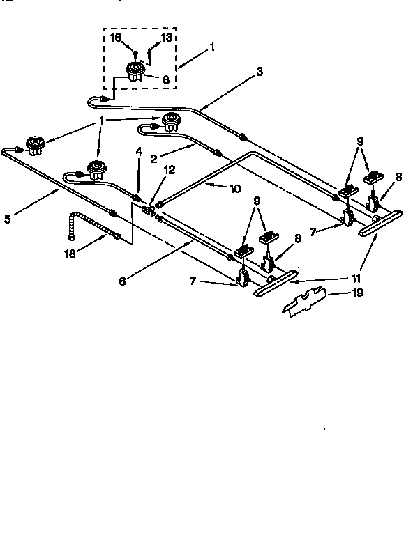 Cooktop burner