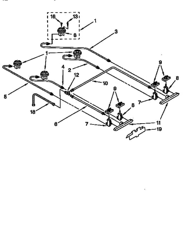 Cooktop burner