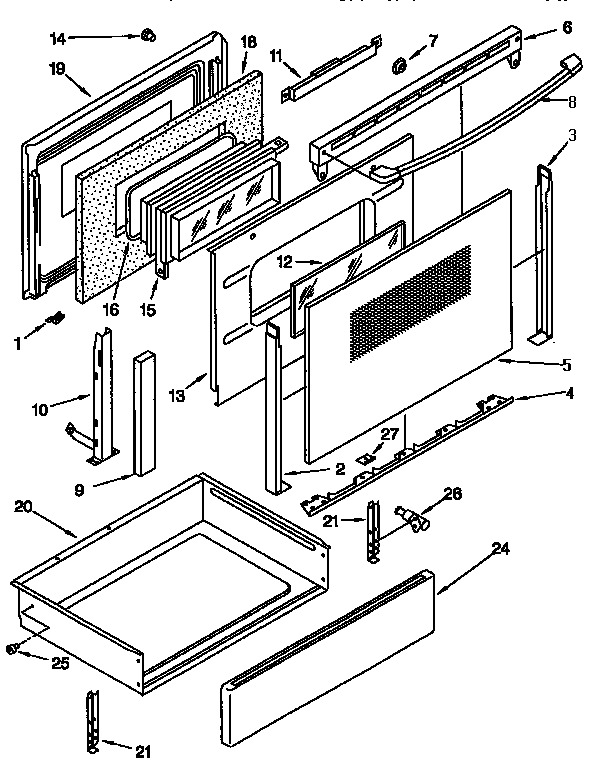 Door and drawer