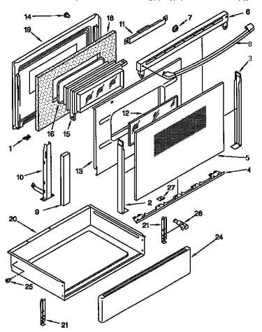 Door and drawer