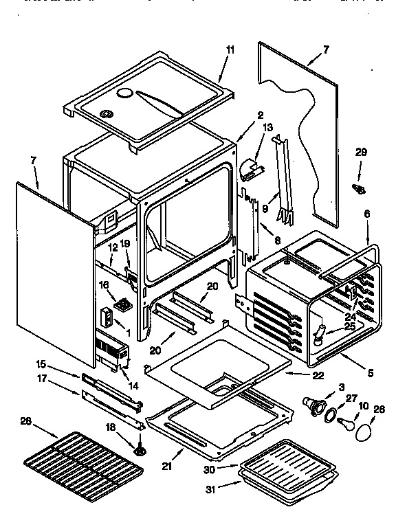 OVEN CHASSIS