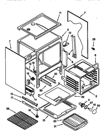 Oven chassis