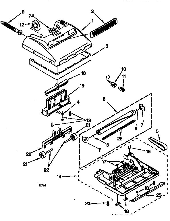 Nozzle and motor