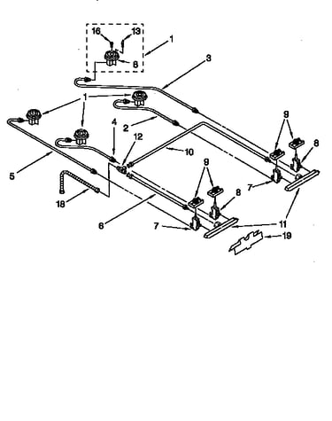 Cooktop burner
