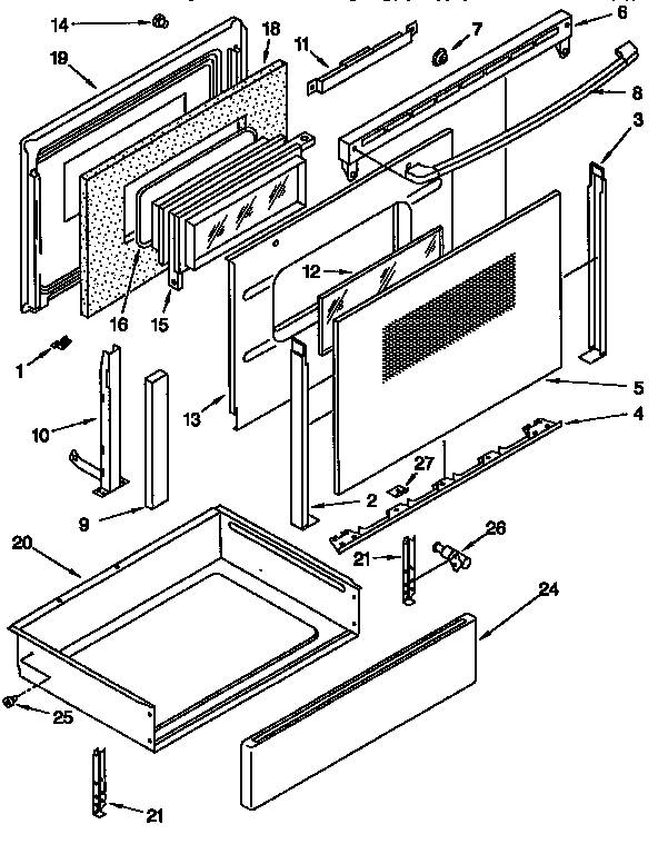 Door and drawer