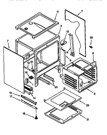 Oven chassis