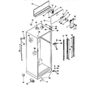 Kenmore 2539768412 cabinet parts diagram