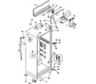 Kenmore 2539366443 cabinet parts diagram