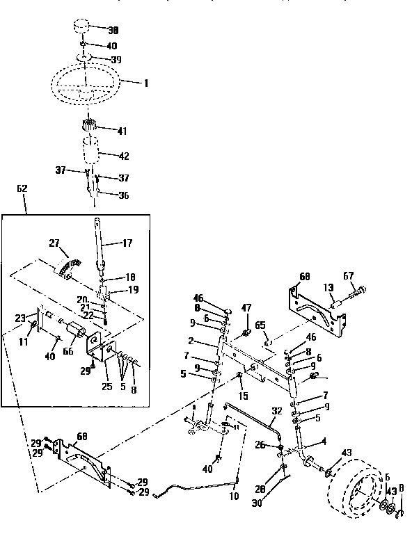 Steering assembly
