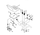 Craftsman 917258470 seat assembly diagram
