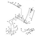 Craftsman 917258550 mower lift diagram