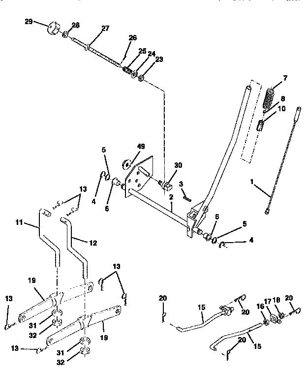 Mower lift
