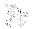 Craftsman 917256662 seat assembly diagram