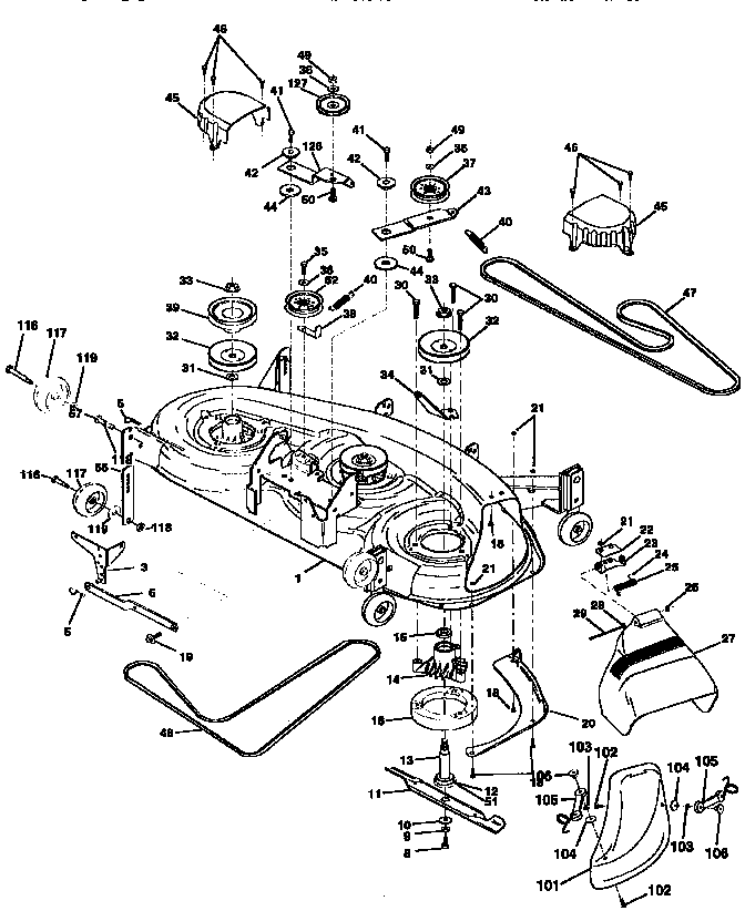 Mower deck