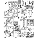 Briggs & Stratton 137202-0116-01 engine (71,500) 137202-0116-01 diagram