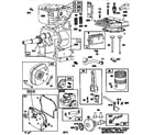 Briggs & Stratton 137202-0116-01 engine (71,500) 137202-0116-01 diagram