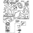 Briggs & Stratton 137202-0116-01 engine (71,500) 137202-01116-01 diagram