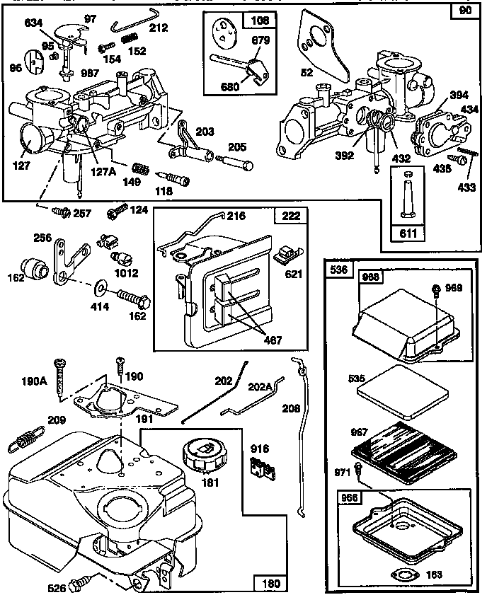 ENGINE (71, 500) 137202-0117-01