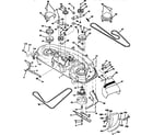 Craftsman 917258860 mower deck diagram