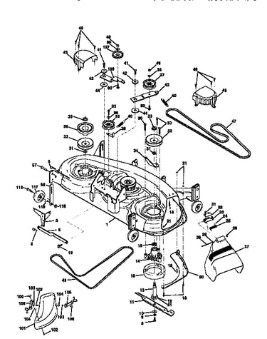Mower deck