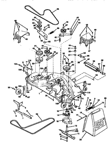 Mower deck