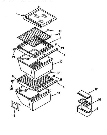 Refrigerator shelf