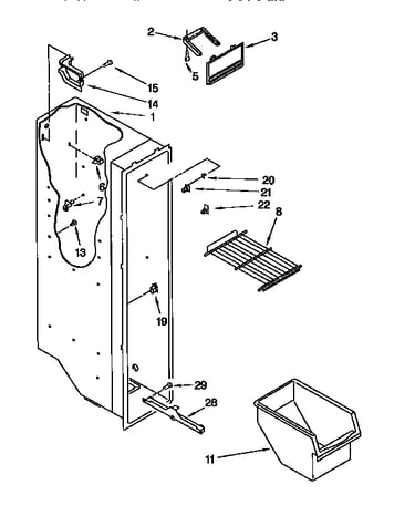 Freezer liner