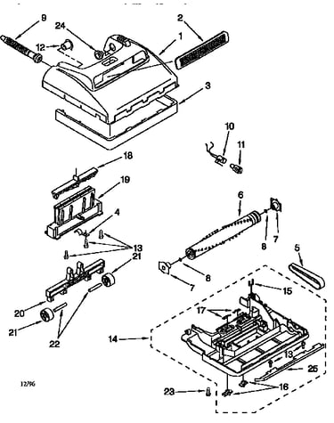 Nozzle and motor