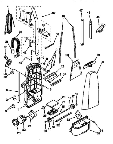 Dust compartment