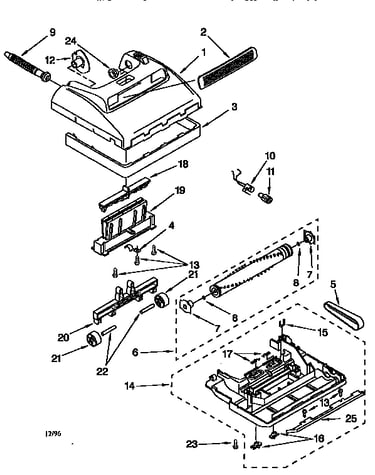 Nozzle and motor