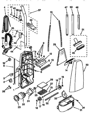 Dust compartment