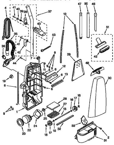 Dust compartment