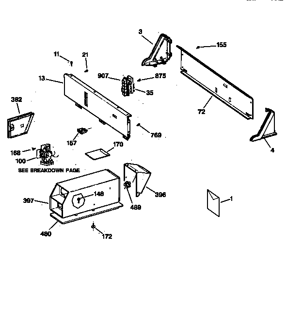 Control assembly