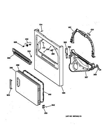 Cabinet front