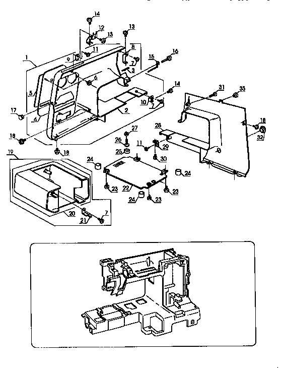 Front cover unit