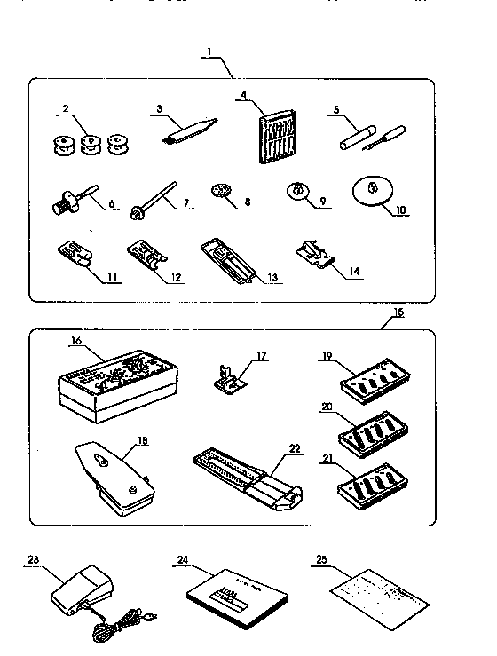 Attachment parts