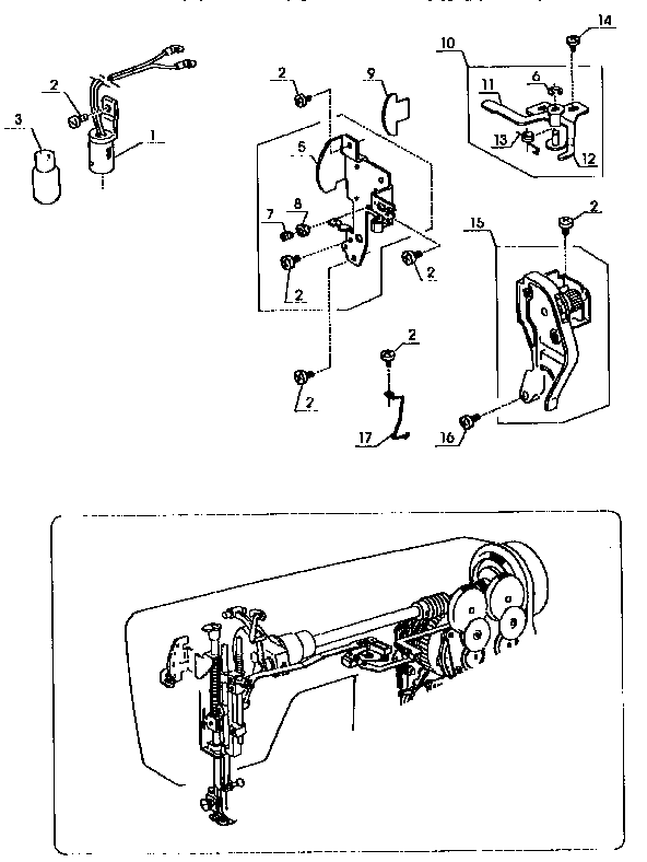 Thread tension unit
