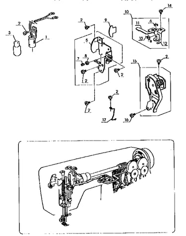 Thread tension unit