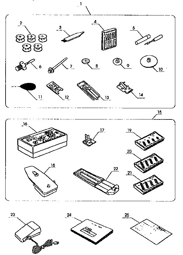 Attachment parts