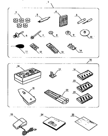 Attachment parts