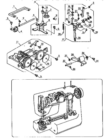 Bobbin winder assembly