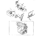 Kenmore 38512116690 motor assembly diagram