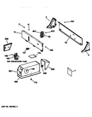 Control panel&coin box assembly