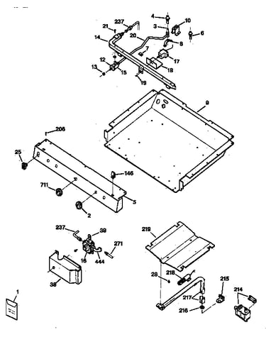 Gas & burner parts
