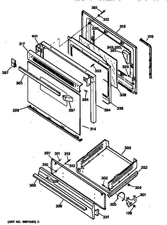 Door & drawer parts