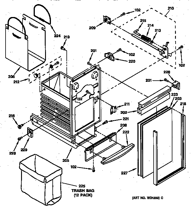 Container parts