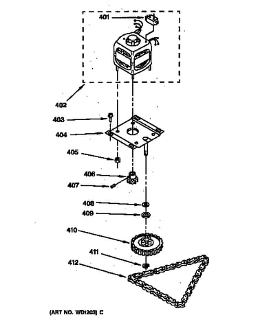 Motor & drive parts