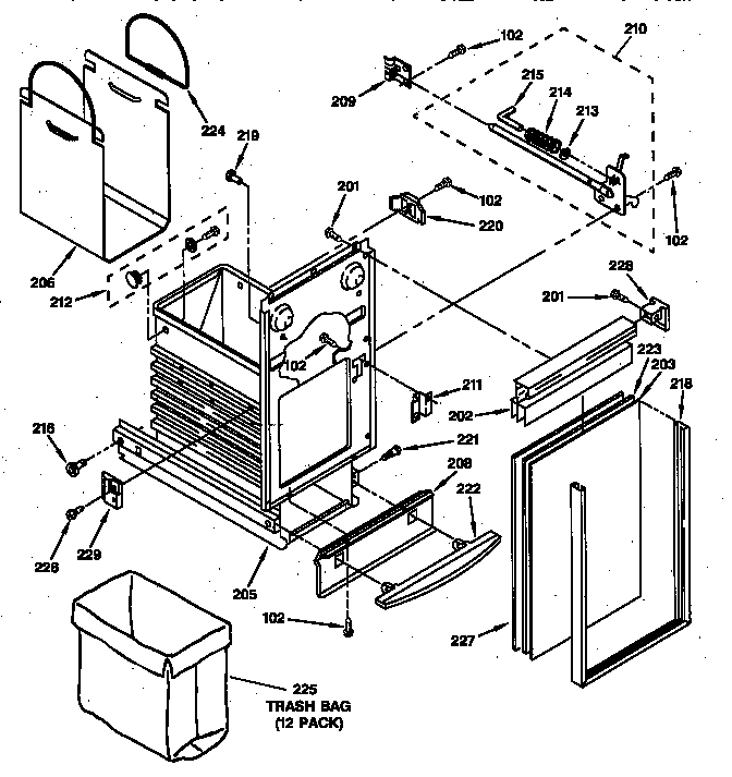 Container parts